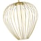 Z-Lite Savanti Pendant, 1-Light, 18 In.W x 19.5 In.H, Modern Gold/White Opal 7507-18MGLD - alternate 7